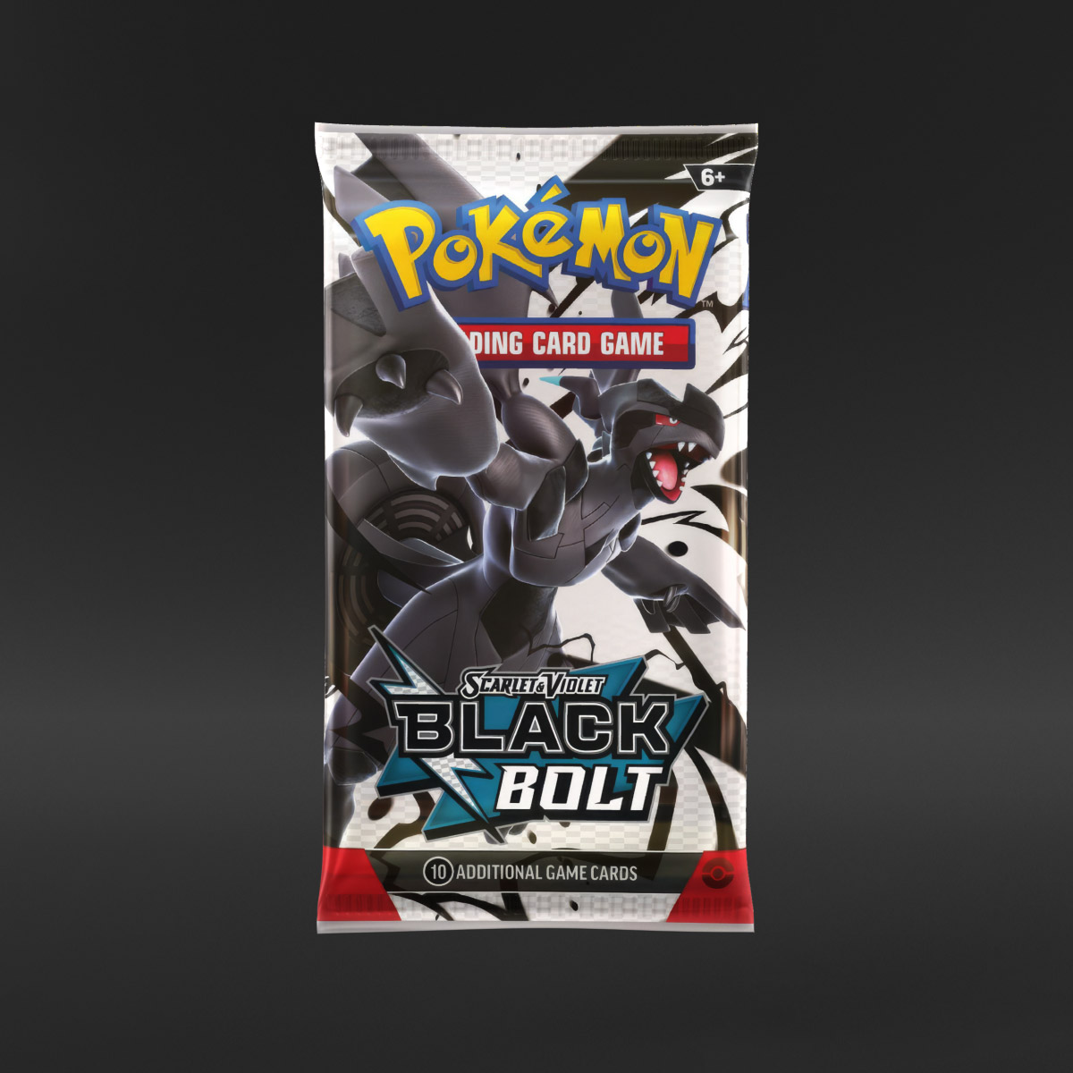 Pokemon Scarlet & Violet Black Bolt (1 Booster Pack - Art May Vary)