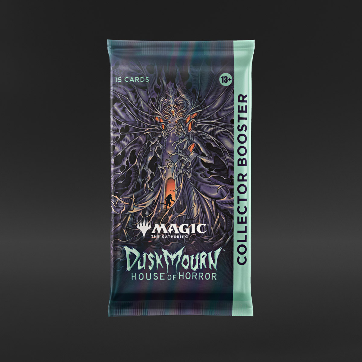 Magic: The Gathering Duskmourn: House of Horror - Collector Booster (1 Booster Pack - Art May Vary)