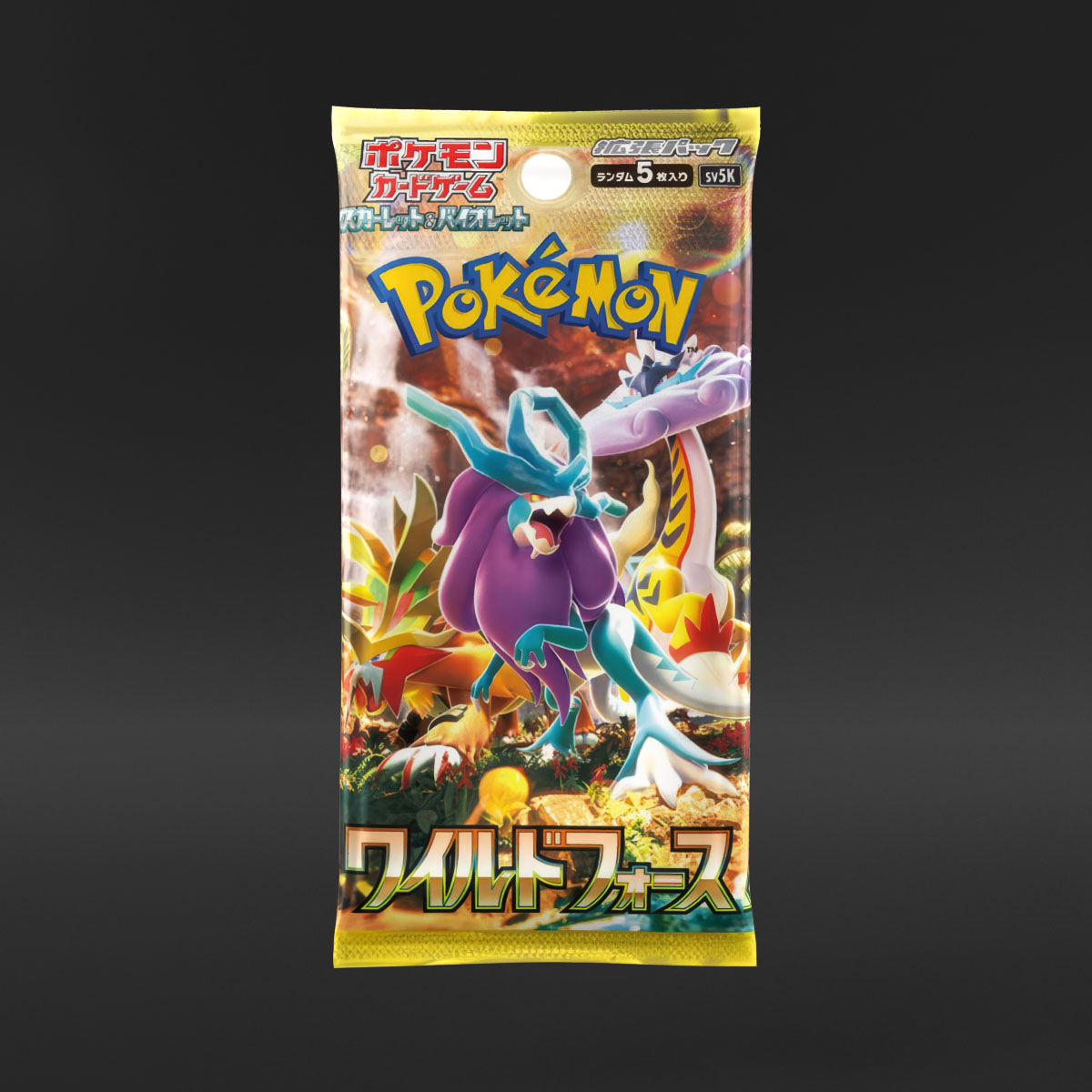 Pokémon Japanese Scarlet & Violet Wild Force (1 Booster Pack - Art May Vary)