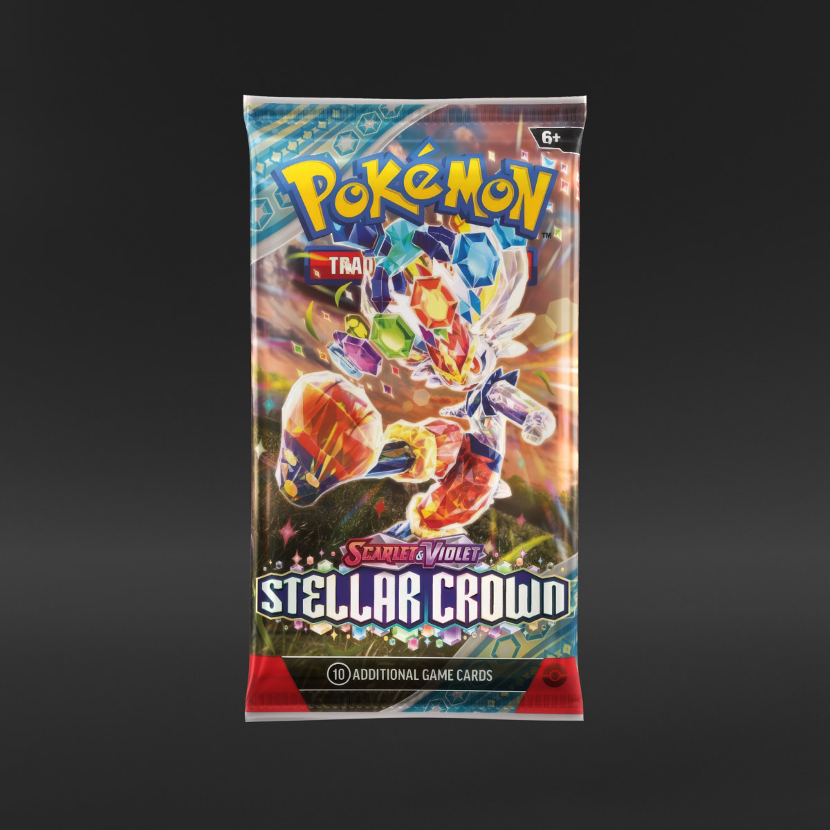 Pokemon Scarlet & Violet Stellar Crown (1 Booster Pack - Art May Vary)