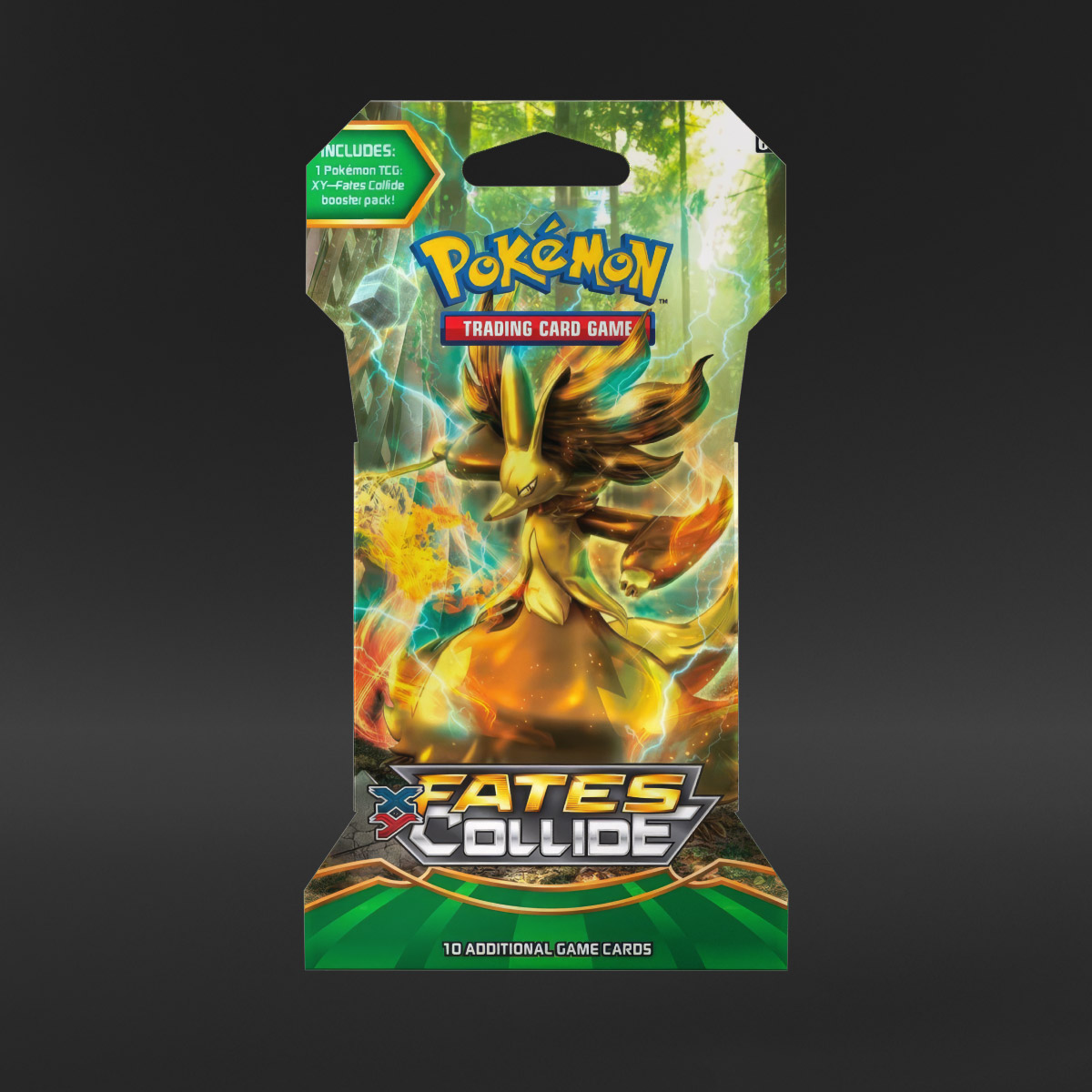 Pokemon XY Fates Collide - Sleeved (1 Booster Pack - Art May Vary)