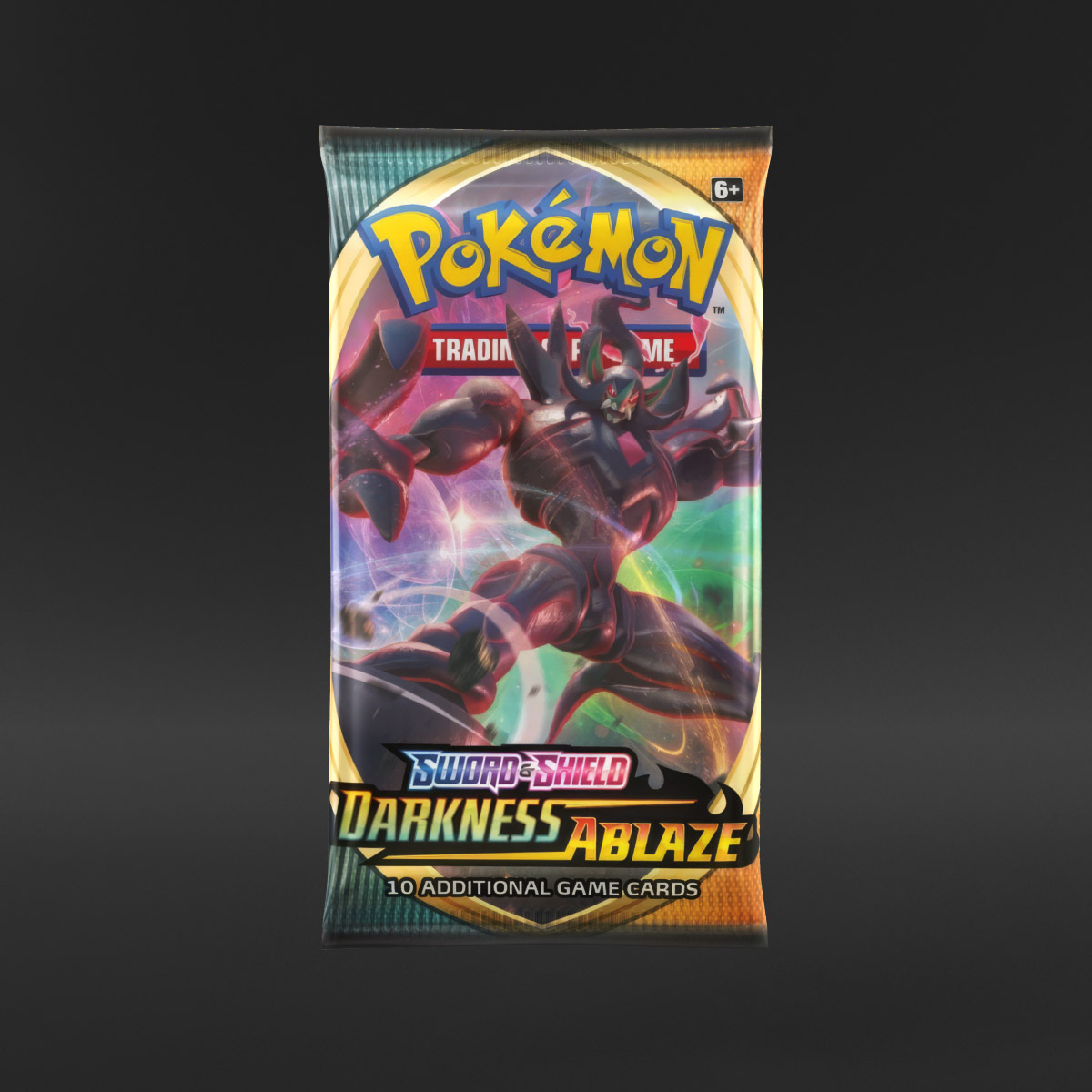 Pokemon Sword & Shield Darkness Ablaze (1 Booster Pack - Art May Vary)
