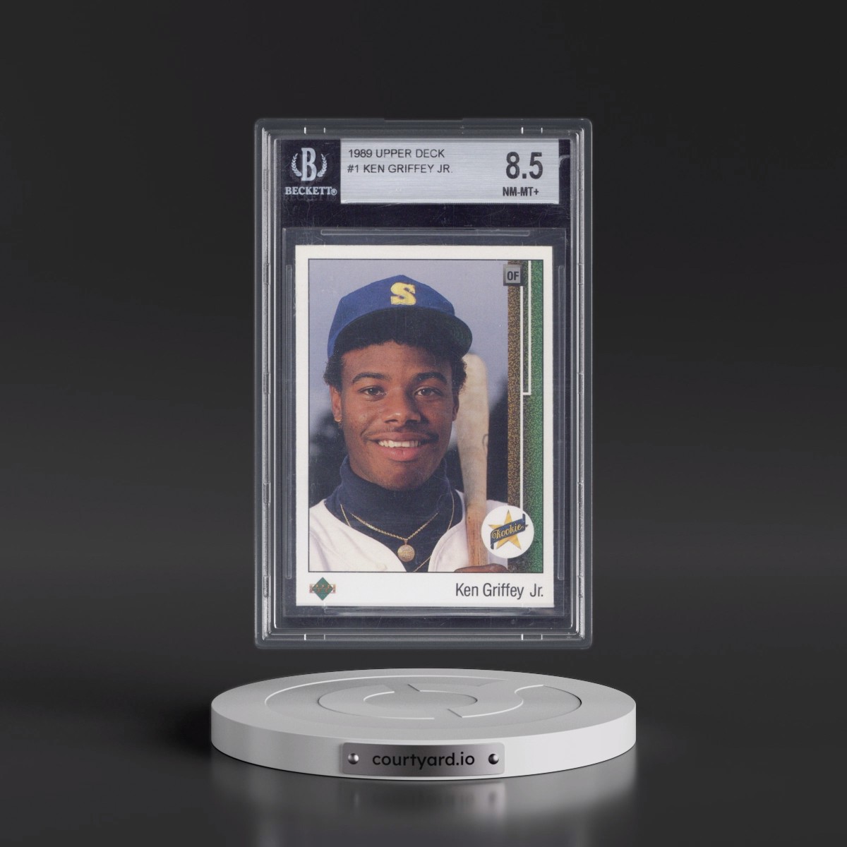 1989 Upper Deck Ken Griffey Jr - Star Rookie #1 BGS 8.5