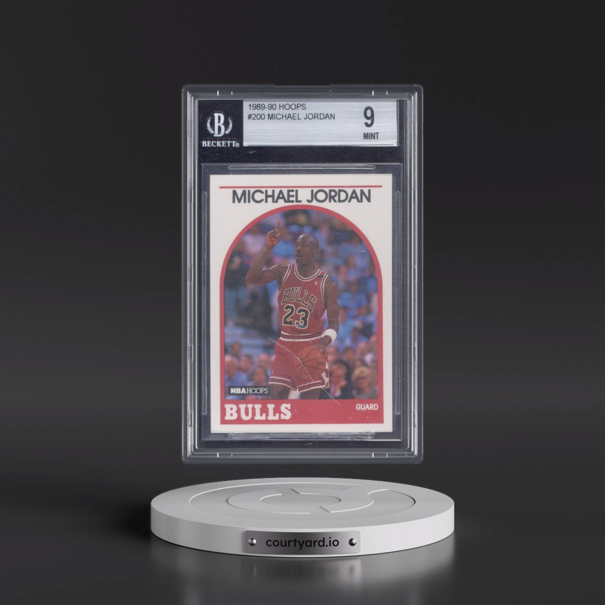 1989 Hoops #200 Michael Jordan (BGS 9 MINT)