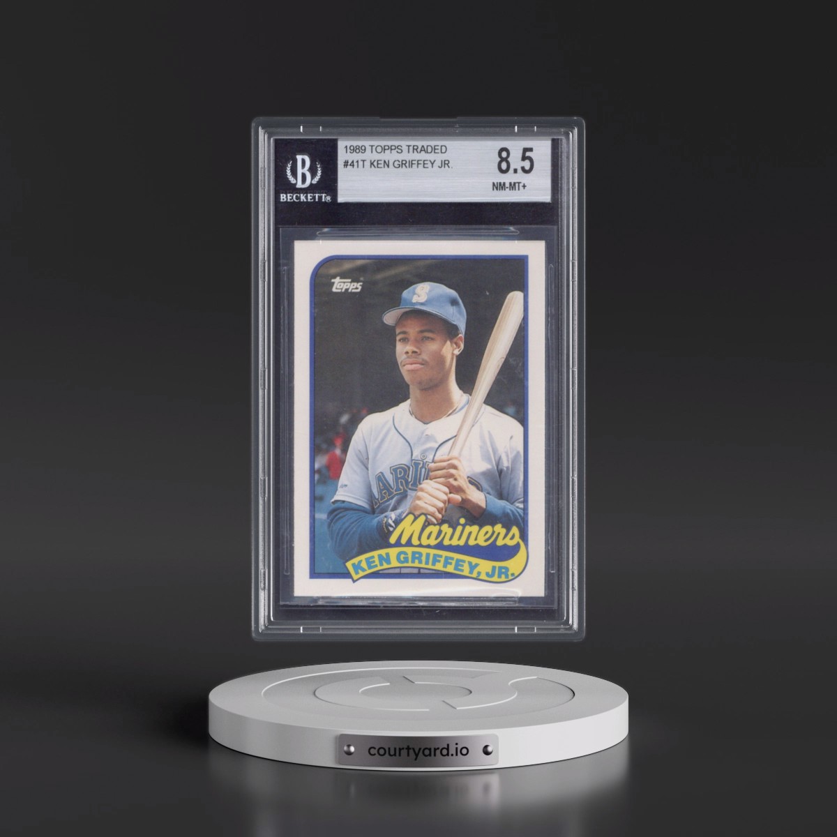 1989 Topps Traded #41T Ken Griffey Jr (BGS 8.5 NM-MT+)