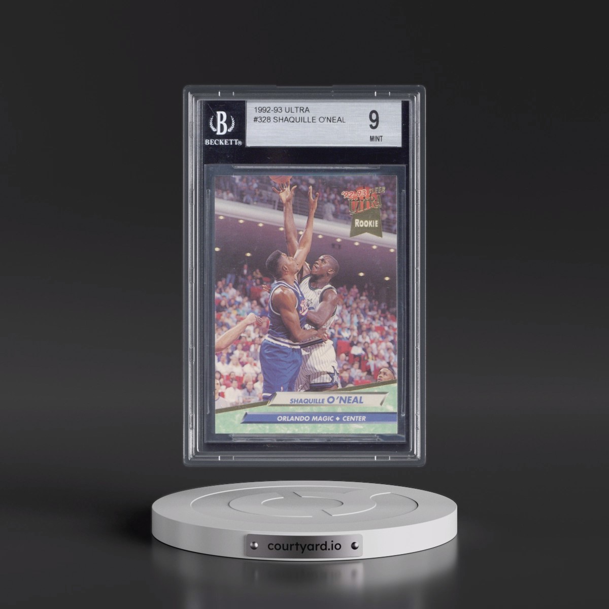 1992 Ultra #328 Shaquille O'Neal (BGS 9 MINT)