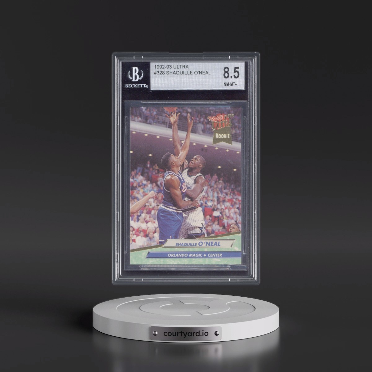 1992 Ultra #328 Shaquille O'Neal (BGS 8.5 NM-MT+)