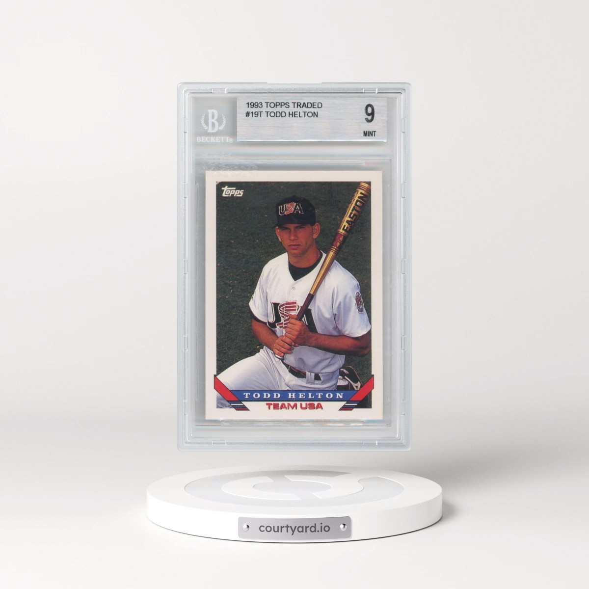 1993 Topps Traded #19T Todd Helton (BGS 9 MINT)