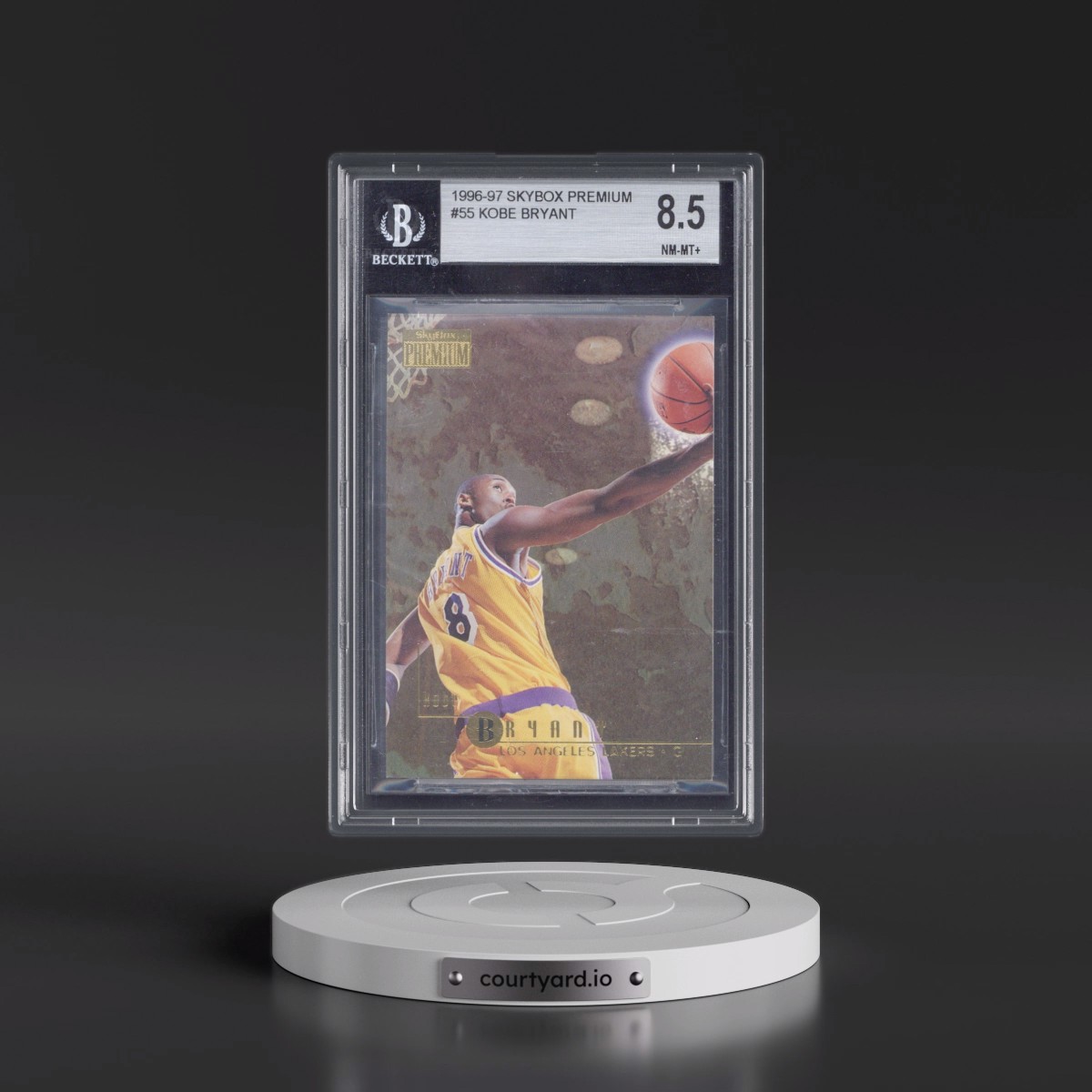 1996 Skybox Premium #55 Kobe Bryant (BGS 8.5 NM-MT+)