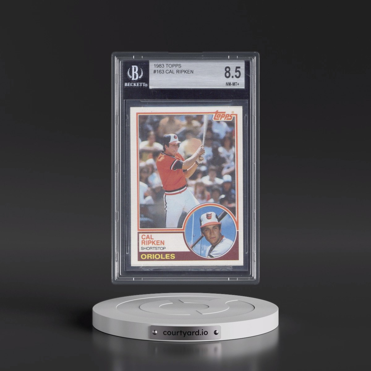 1983 Topps #163 Cal Ripken Jr. (BGS 8.5 NM-MT+)