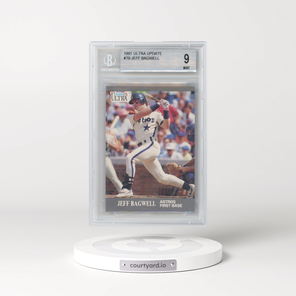 1991 Ultra Update #U-79 Jeff Bagwell (BGS 9 MINT)