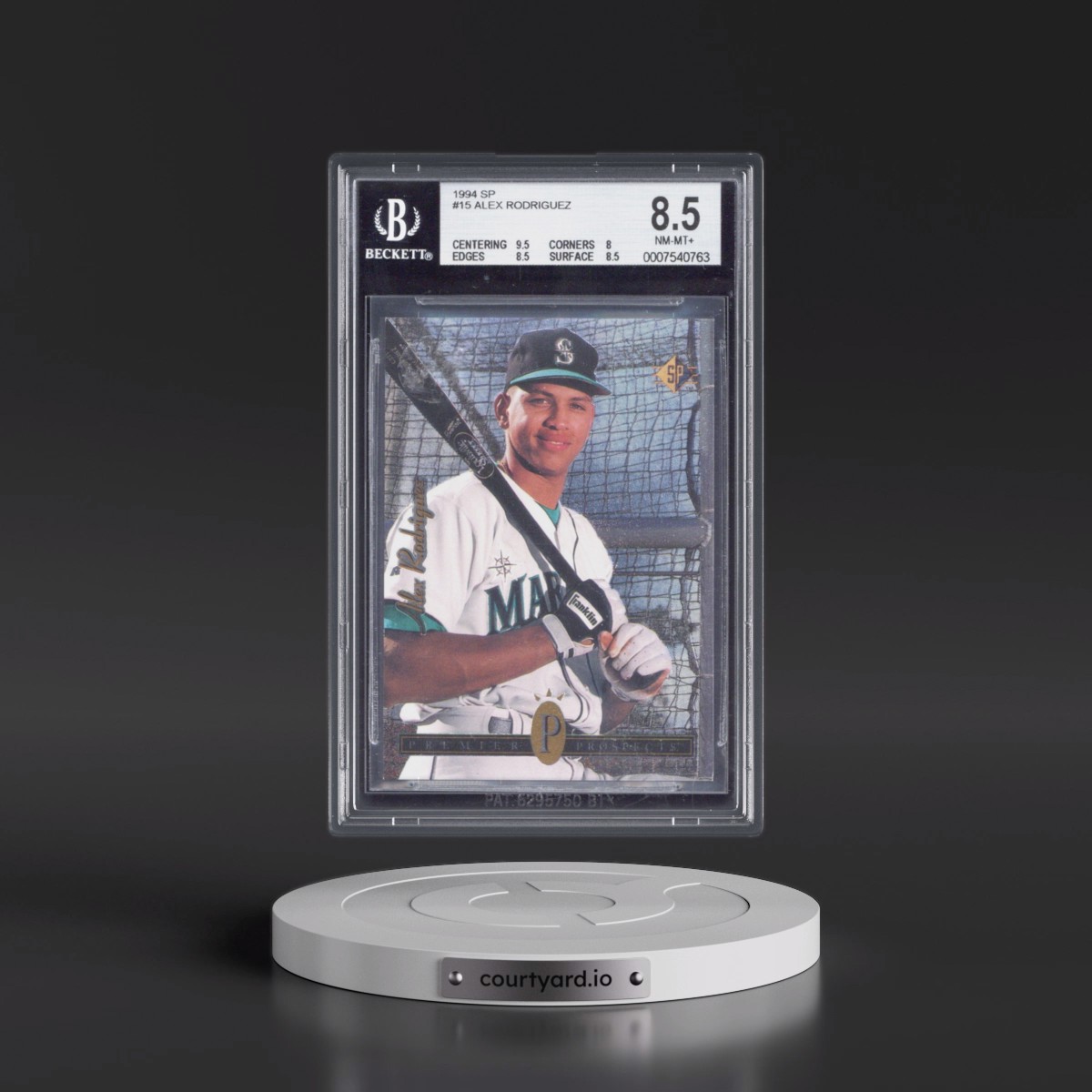 1994 SP #15 Alex Rodriguez - Foil (BGS 8.5 NM-MT+)