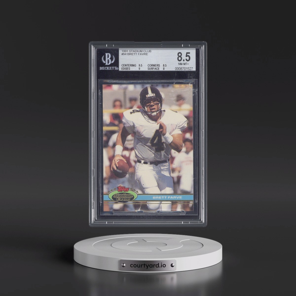 1991 Stadium Club Brett Farve #94 BGS 8.5