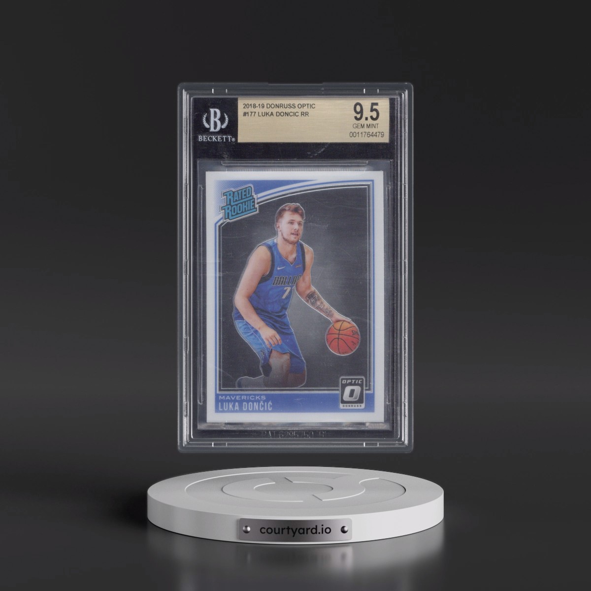 2018 Panini Donruss Optic #177 Luka Doncic (BGS 9.5 GEM MINT)