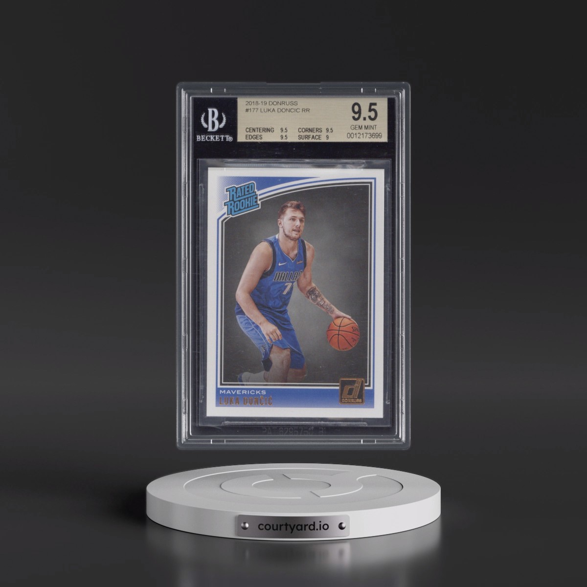 2018 Panini Donruss #177 Luka Doncic (BGS 9.5 GEM MINT)