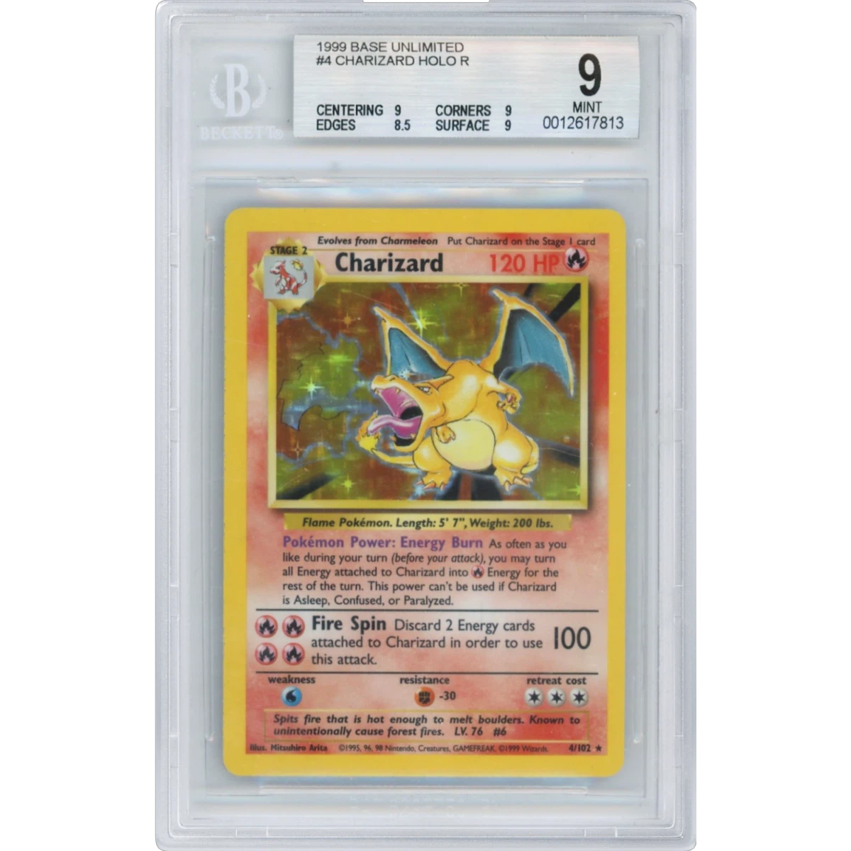 Charizard card artwork