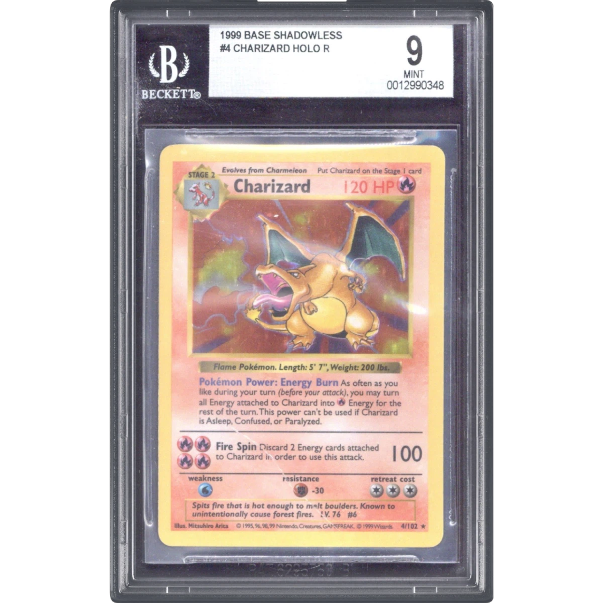 Charizard card artwork