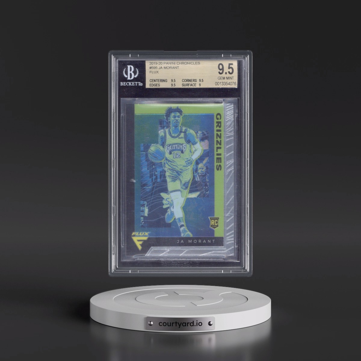 2019 Panini Chronicles #595 Ja Morant (BGS 9.5 GEM MINT)