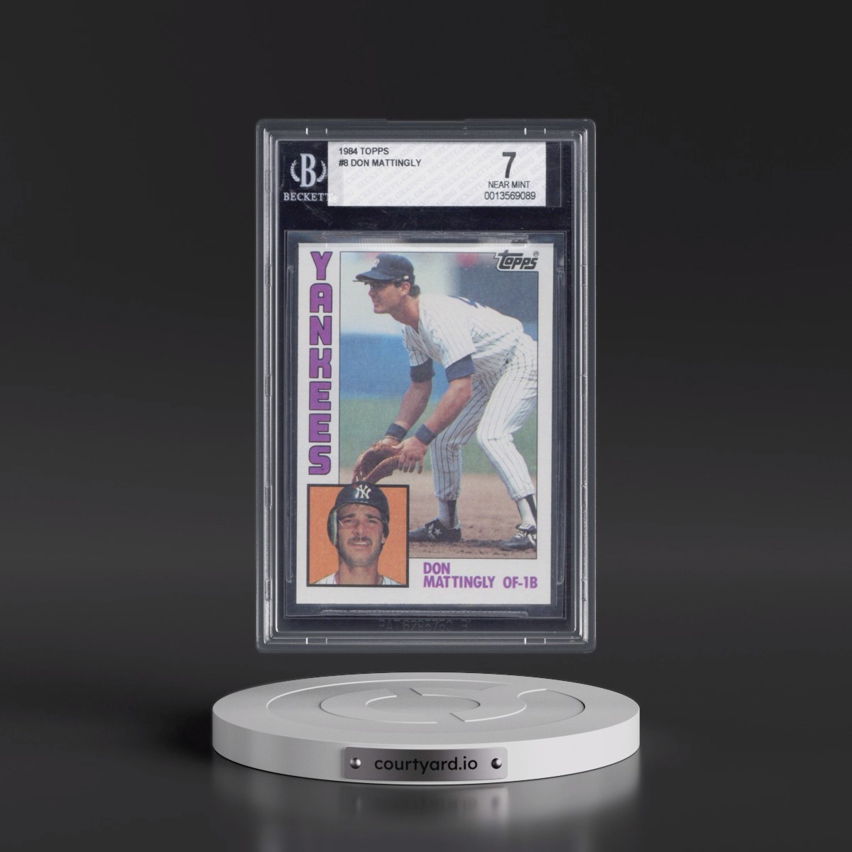 1984 Topps #8 Don Mattingly (BGS 7 NM)