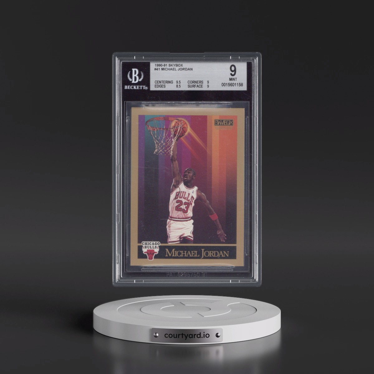 1990 Skybox #41 Michael Jordan (BGS 9 MINT)