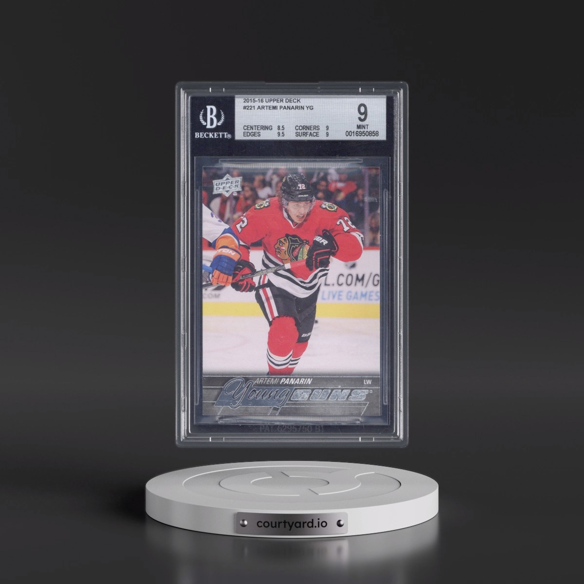 2015 Upper Deck Artemi Panarin #221 BGS 9