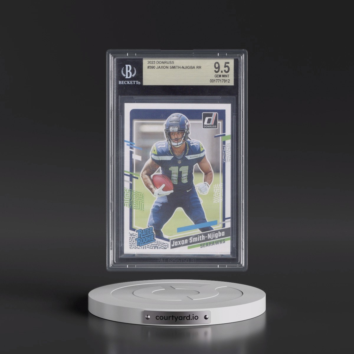 2023 Panini Donruss #390 Jaxon Smith-Njigba (BGS 9.5 GEM MINT)