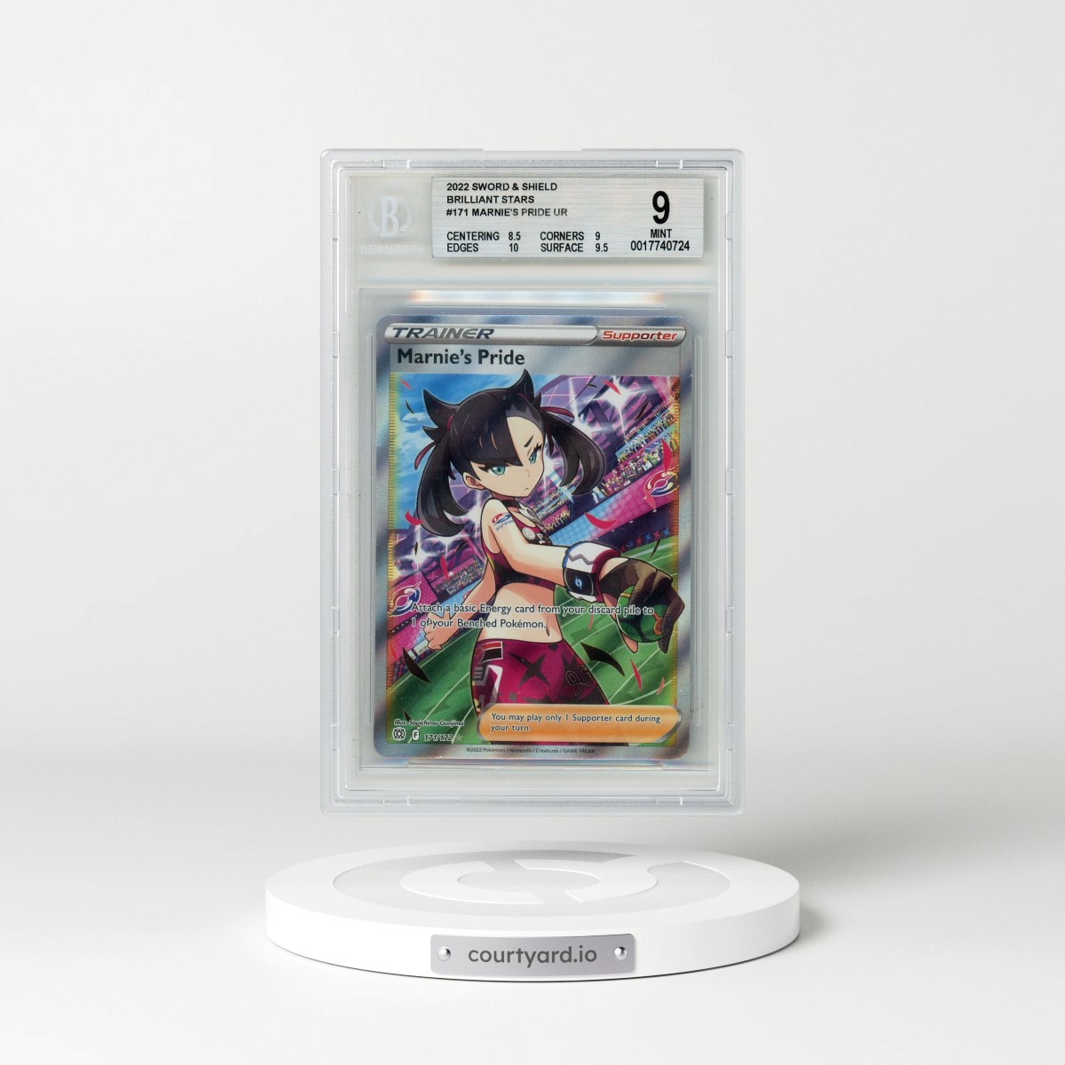 2022 Brilliant Stars #171 Marnie's Pride (BGS 9 MINT)