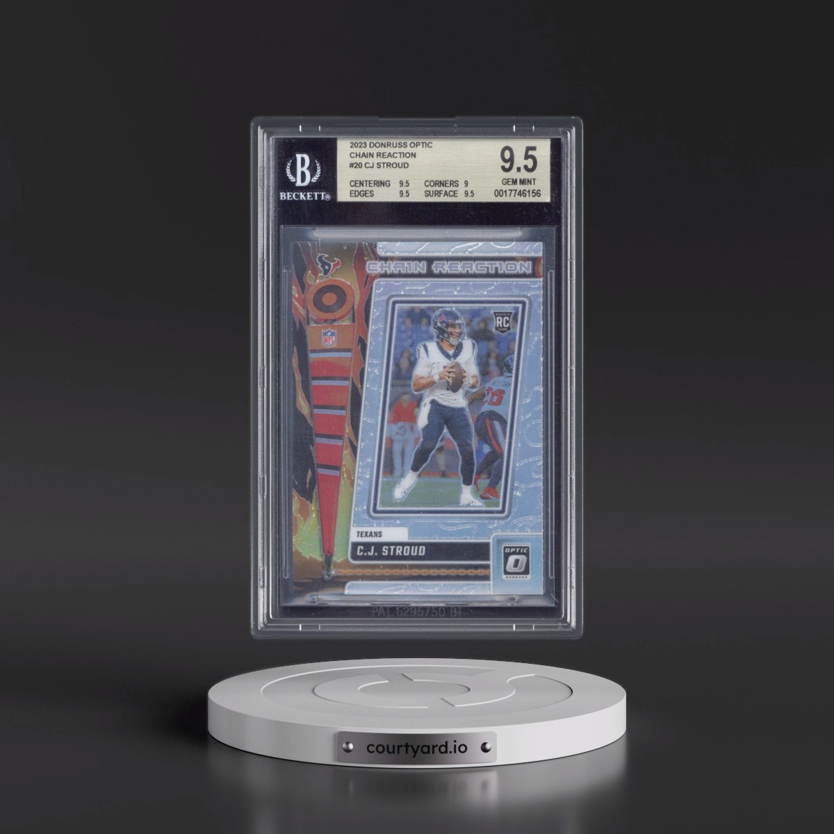 2023 Panini Donruss Optic Chain Reaction #CRCJ CJ Stroud (BGS 9.5 GEM MINT)