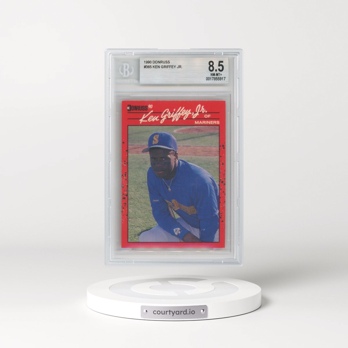 1990 Donruss #365 Ken Griffey Jr (BGS 8.5 NM-MT+)
