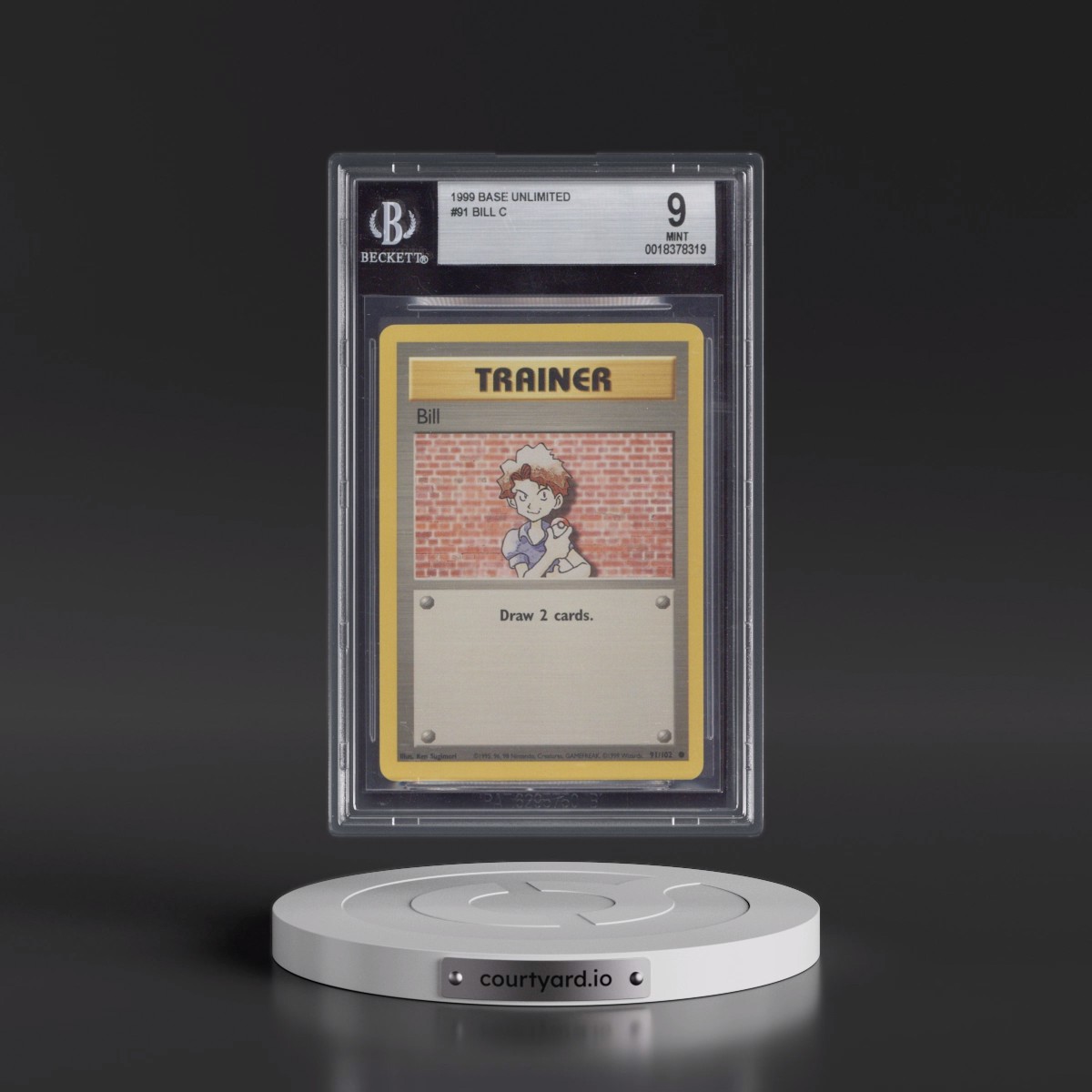 1999 Base Set #91 Bill (BGS 9 MINT)