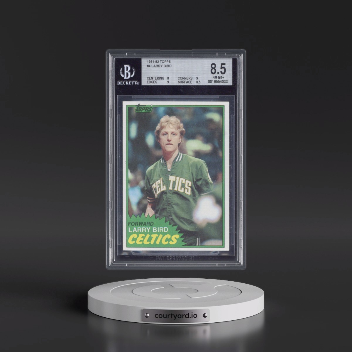 1981 Topps Larry Bird #4 BGS 8.5