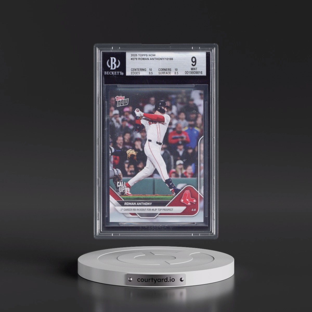2025 Topps Now #279 Roman Anthony (BGS 9 MINT)