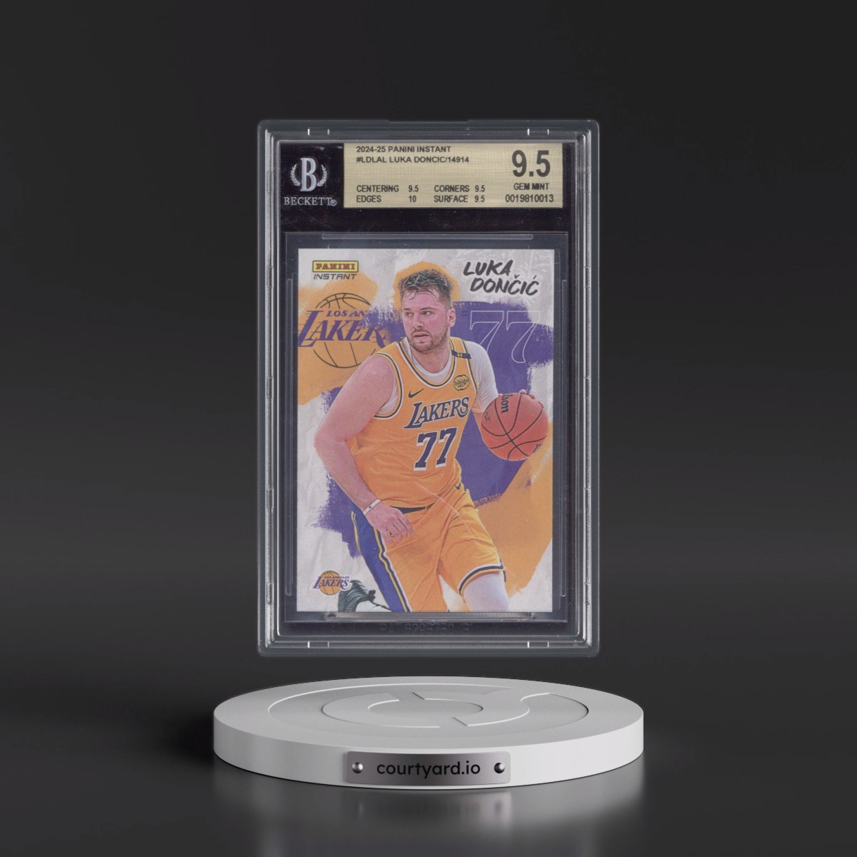 2024 Panini Instant NBA #LDLAL Luka Doncic (BGS 9.5 GEM MINT)