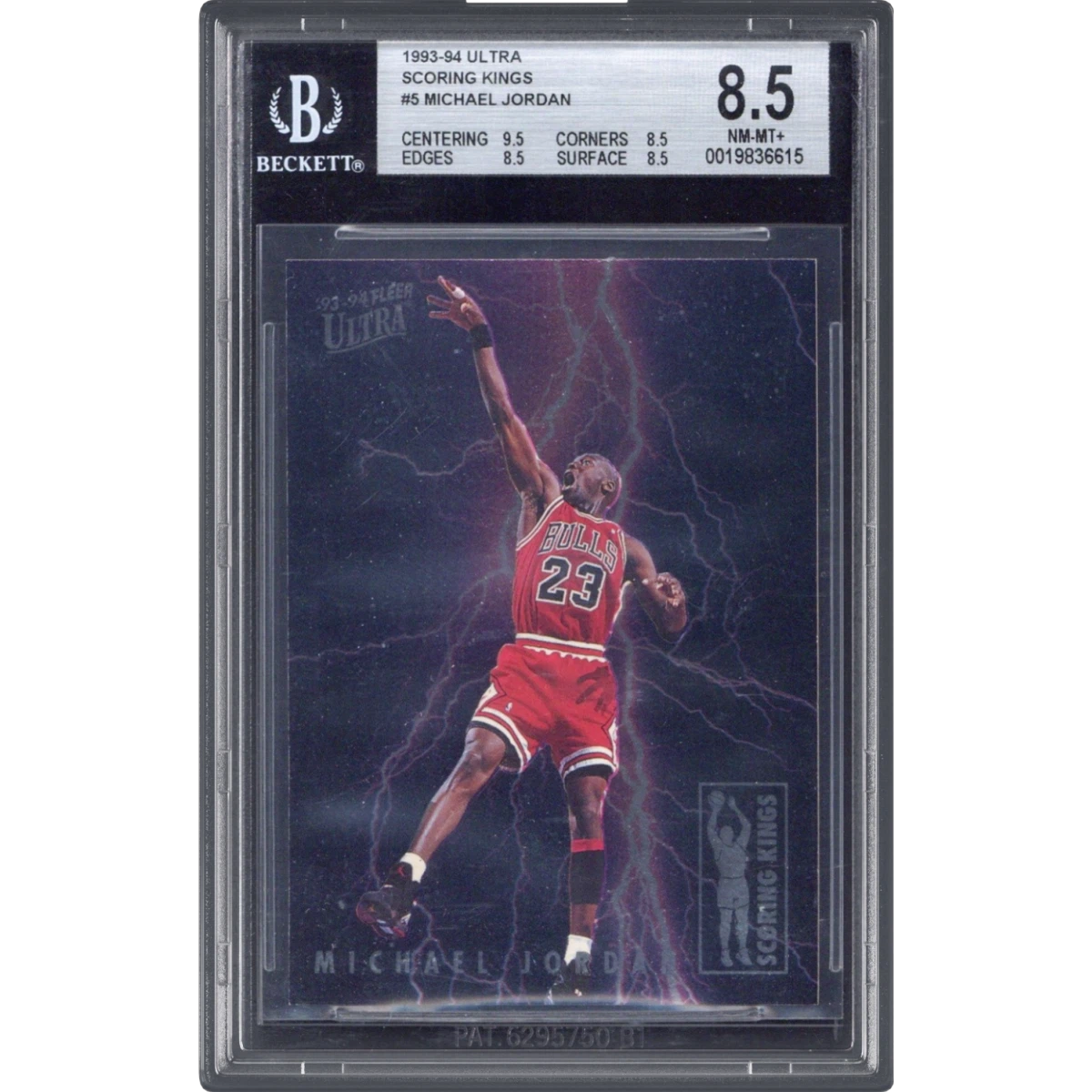 1993 Ultra Scoring Kings #5 Michael Jordan, BGS 8.5