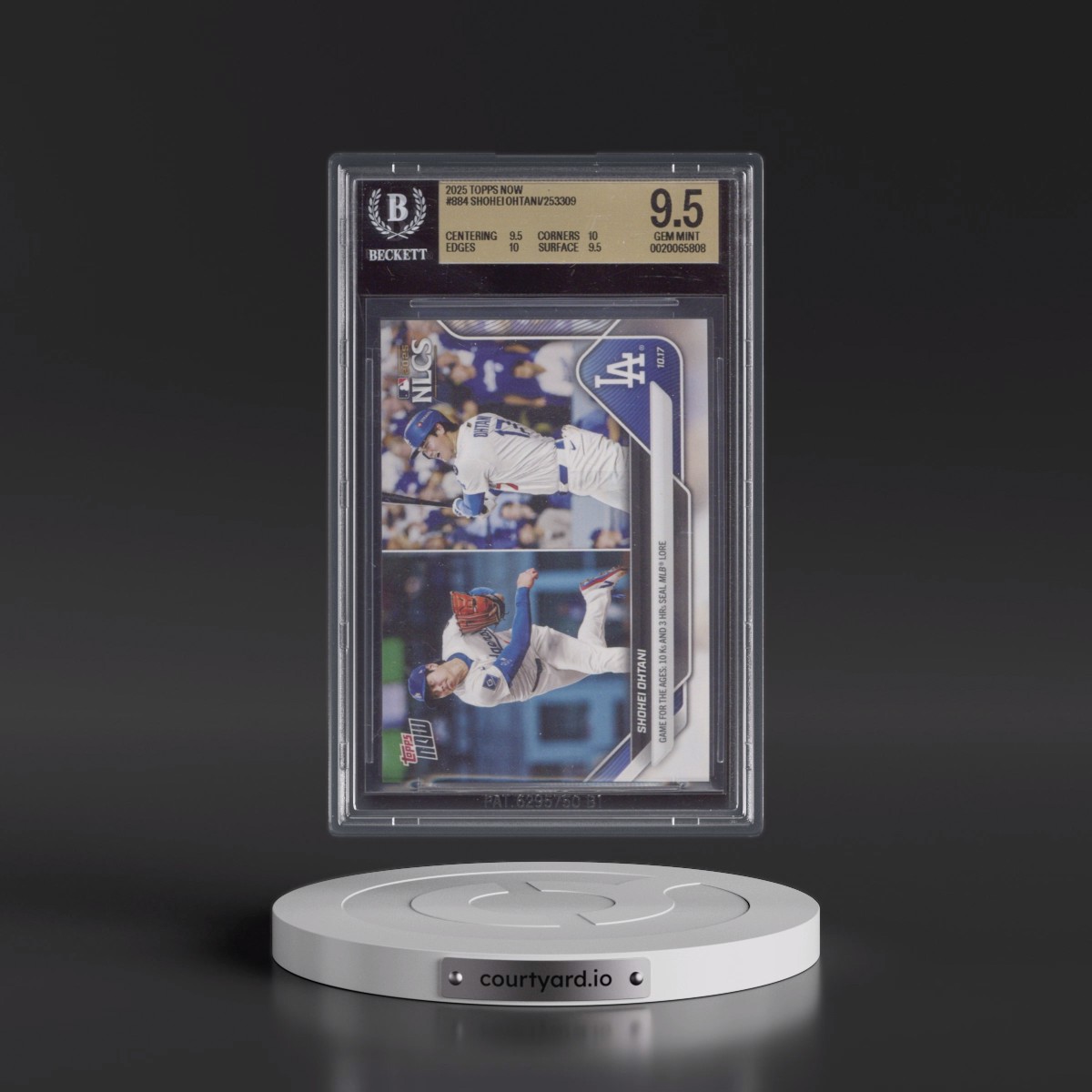 2025 Topps Now #884 Shohei Ohtani (BGS 9.5 GEM MINT)