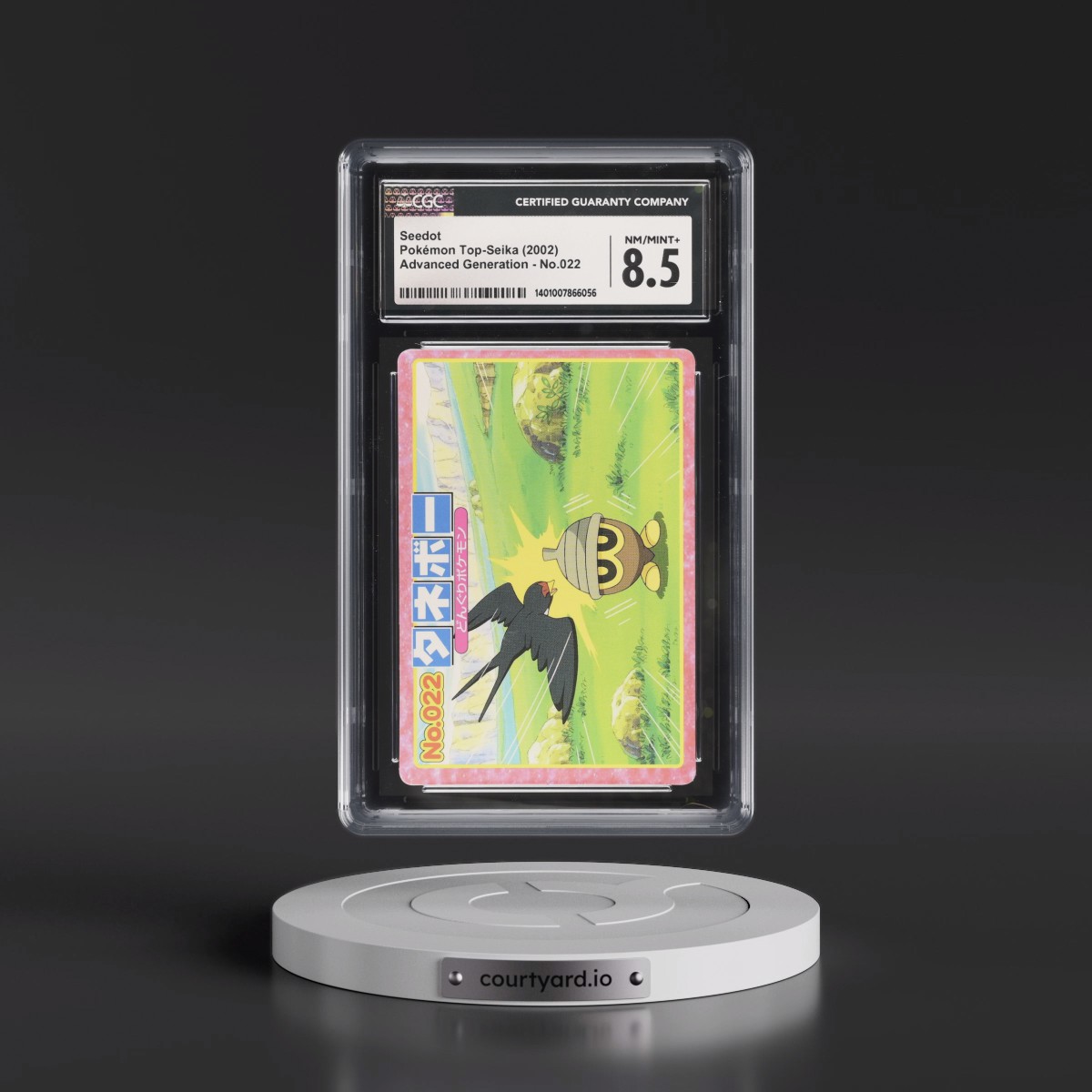 2002 Advanced Generation (Pink Border) #022 Seedot (CGC 8.5 NM-MT+)