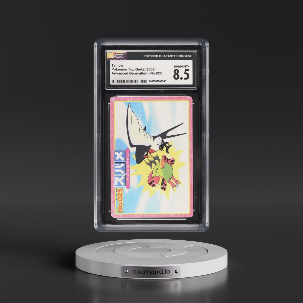 2002 Advanced Generation (Pink Border) #025 Taillow (CGC 8.5 NM-MT+)
