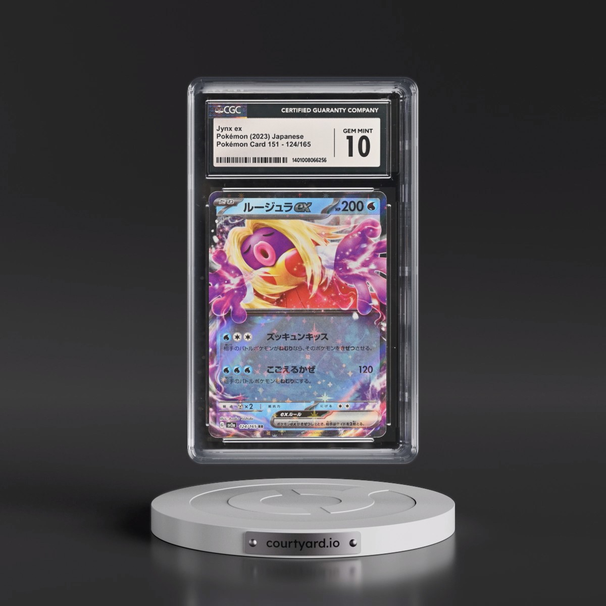 2023 Pokémon Card 151 #124/165 Jynx ex - Holo (CGC 10 GEM MINT)