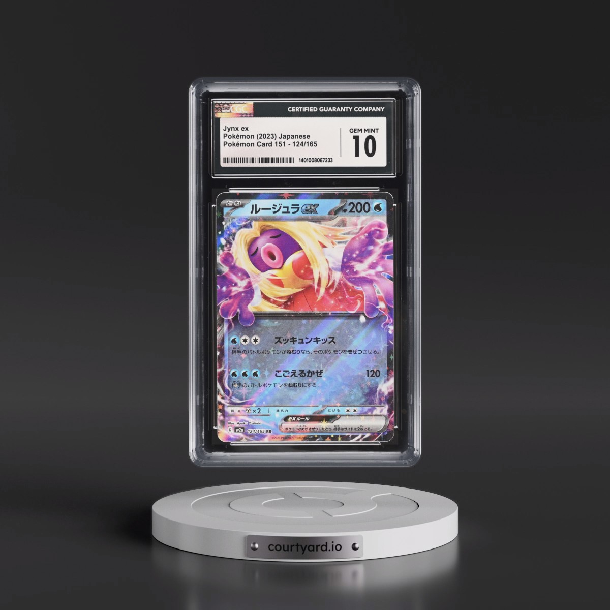 2023 Pokémon Card 151 #124/165 Jynx ex - Holo (CGC 10 GEM MINT)