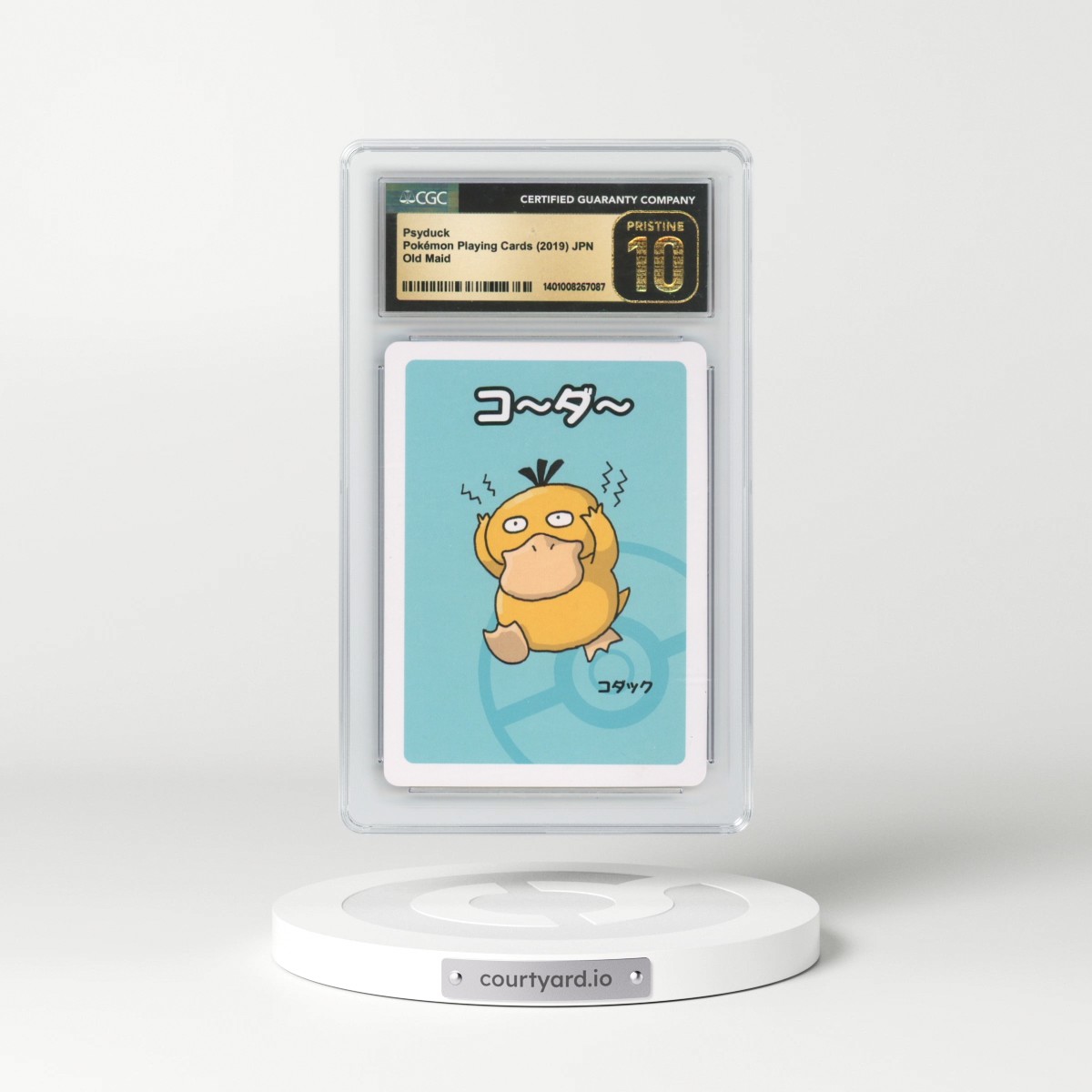 2019 Old Maid Psyduck (CGC 10 PRISTINE)