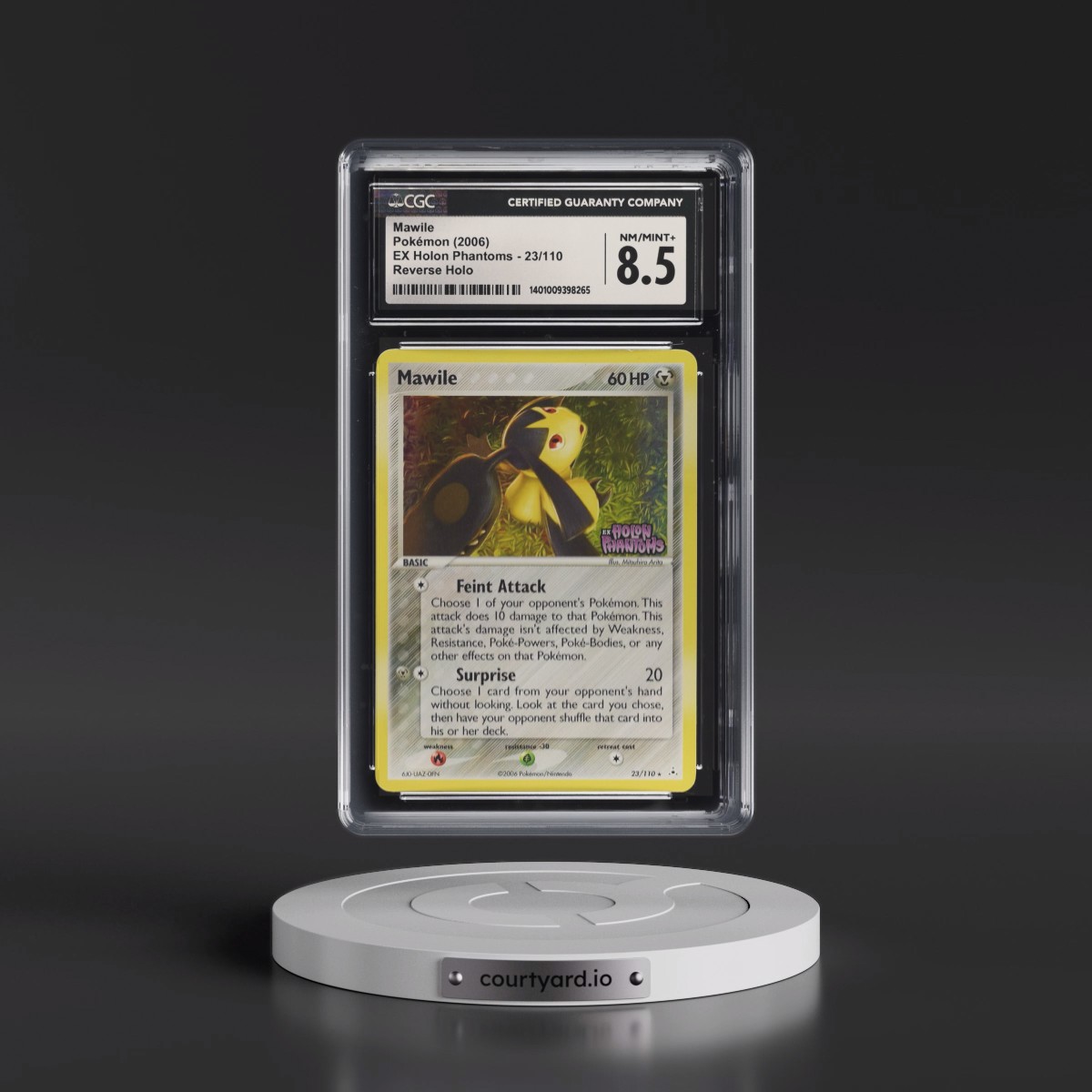2006 EX Holon Phantoms #23/110 Mawile - Reverse Holo (CGC 8.5 NM-MT+)