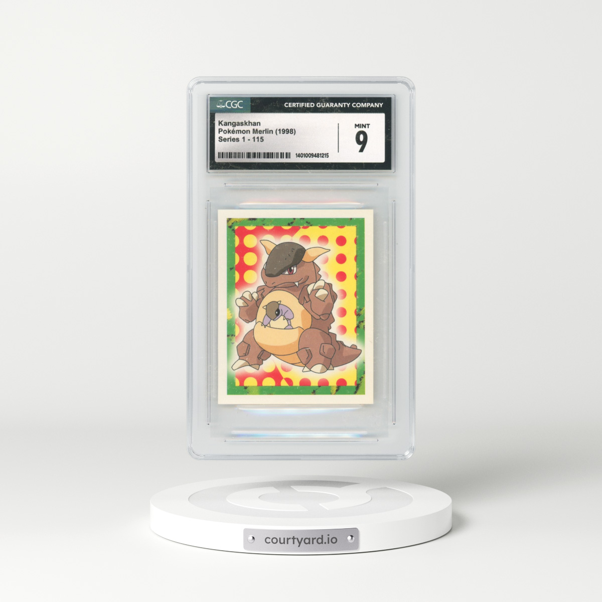 1998 Merlin Series 1 #115 Kangaskhan (CGC 9 MINT)