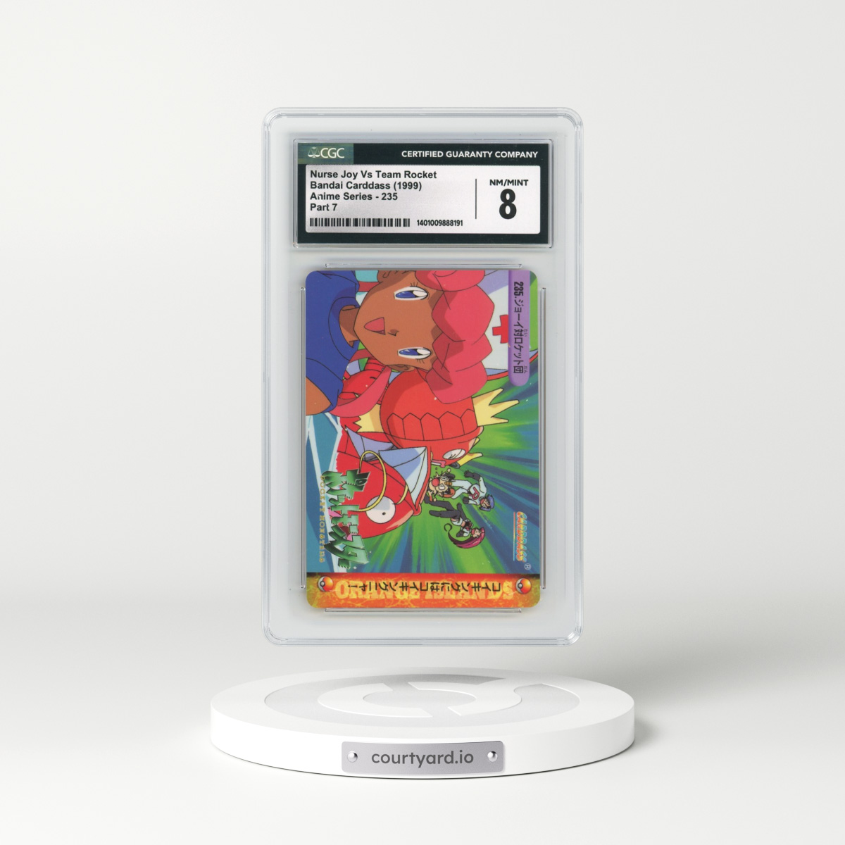 1998 Anime Series #235 Nurse Joy Vs Team Rocket - Part 7 (CGC 8 NM-MT)