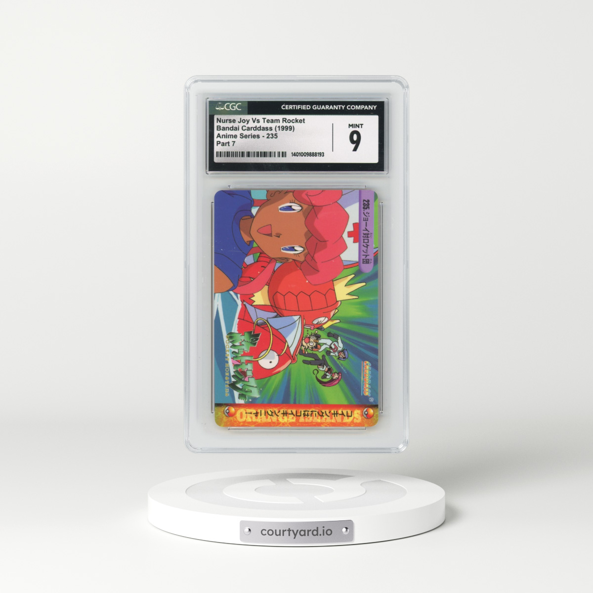 1998 Anime Series #235 Nurse Joy Vs Team Rocket - Part 7 (CGC 9 MINT)