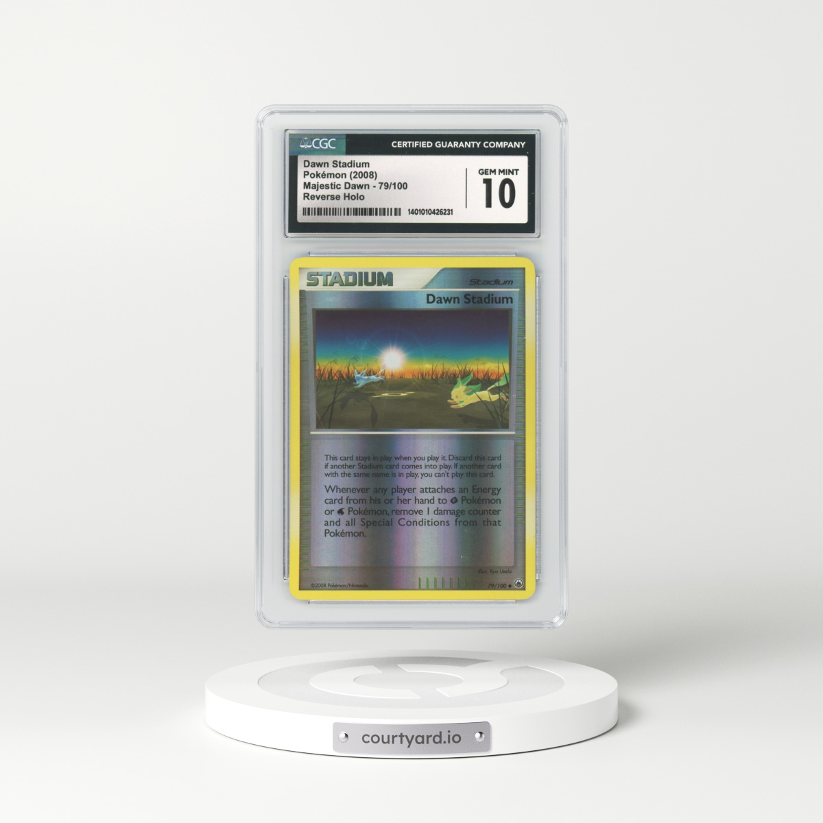 2008 Majestic Dawn #79 Dawn Stadium - Holo (CGC 10 GEM MINT)