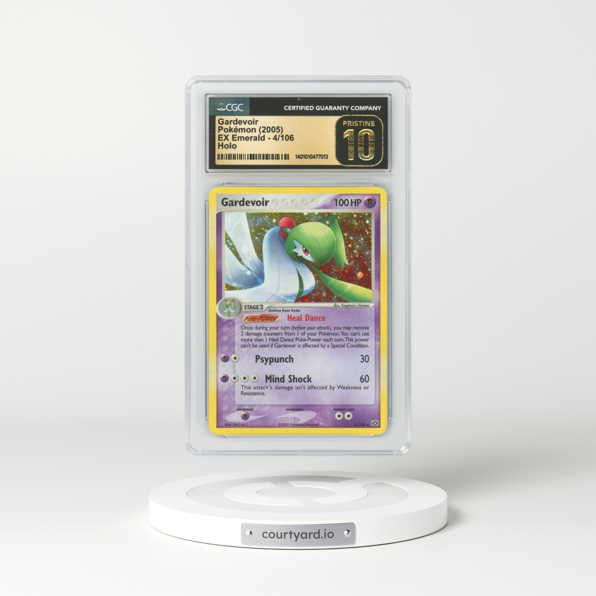 2005 EX Emerald #4 Gardevoir - Holo (CGC 10 PRISTINE)