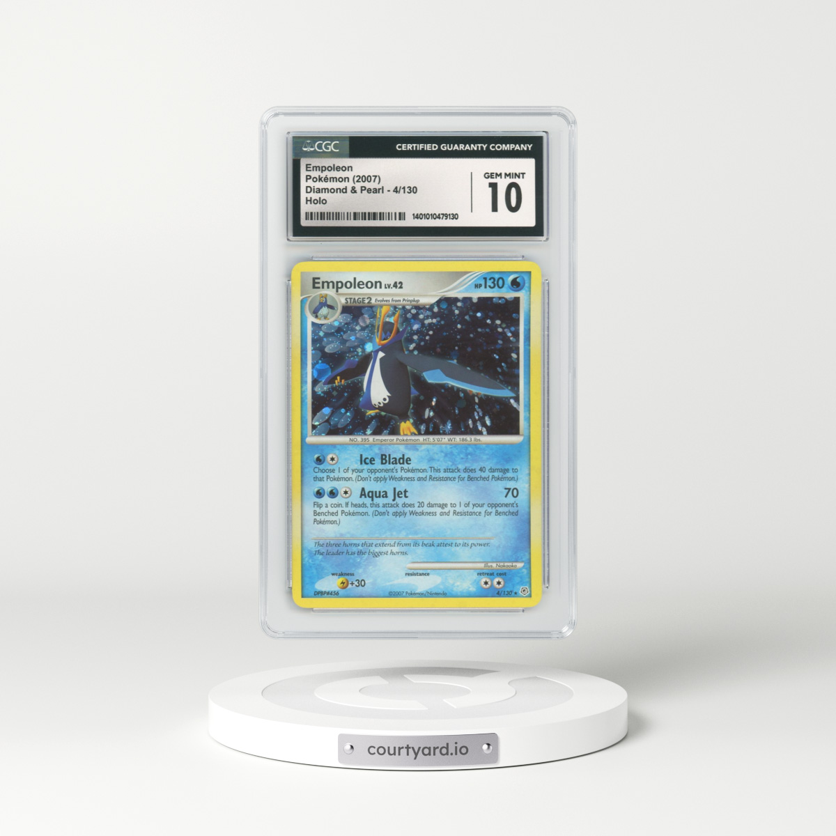 2007 Diamond & Pearl #4 Empoleon - Holo (CGC 10 GEM MINT)