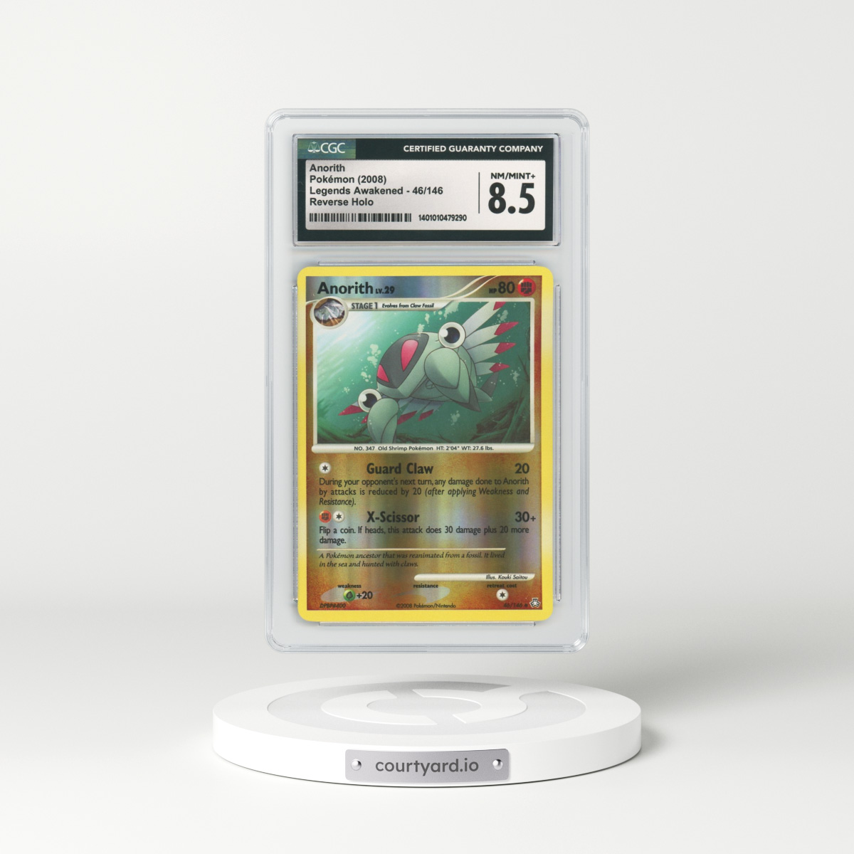 2008 Legends Awakened #46 Anorith - Holo (CGC 8.5 NM-MT+)