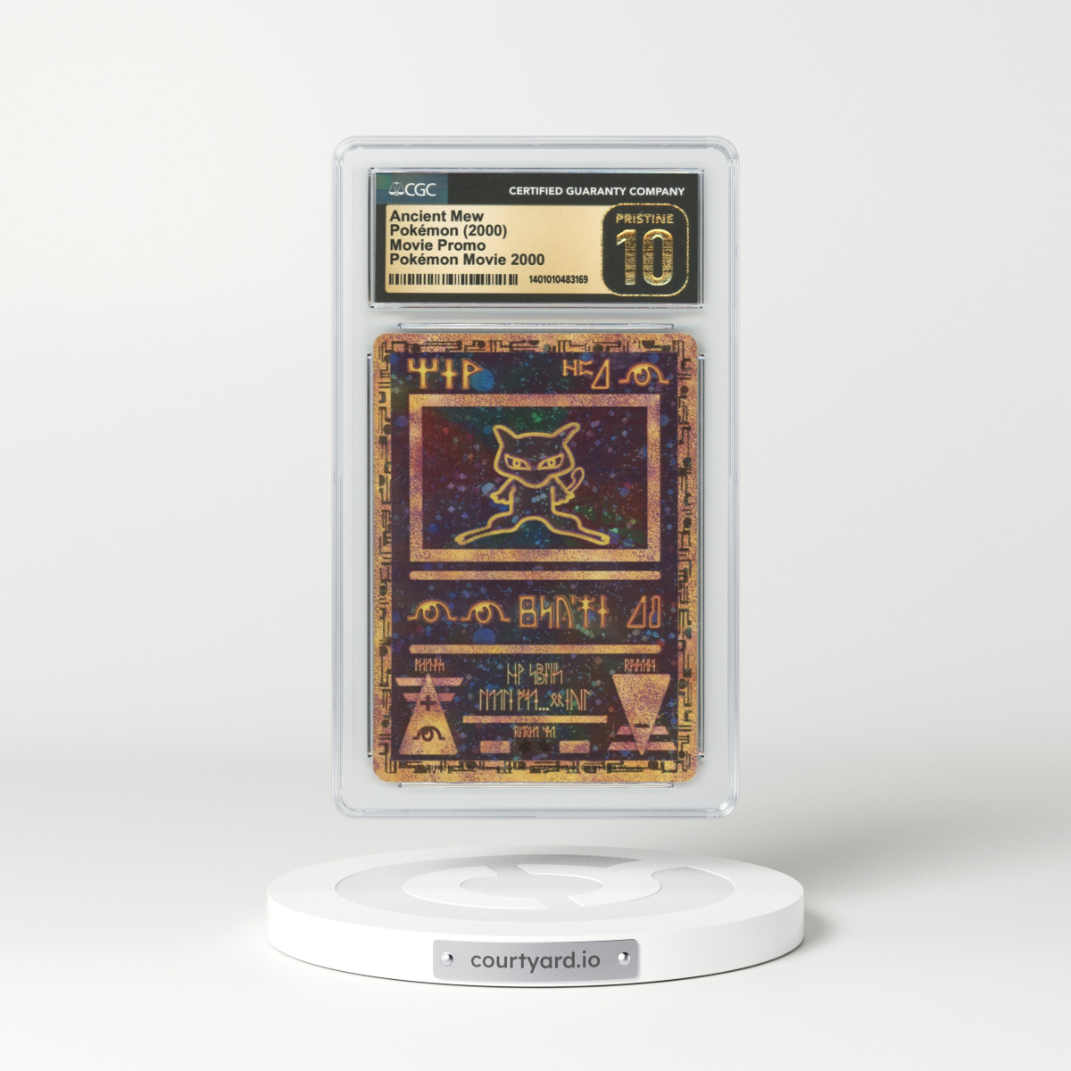 2000 Movie Promo Ancient Mew - Full Art Holo (CGC 10 PRISTINE)