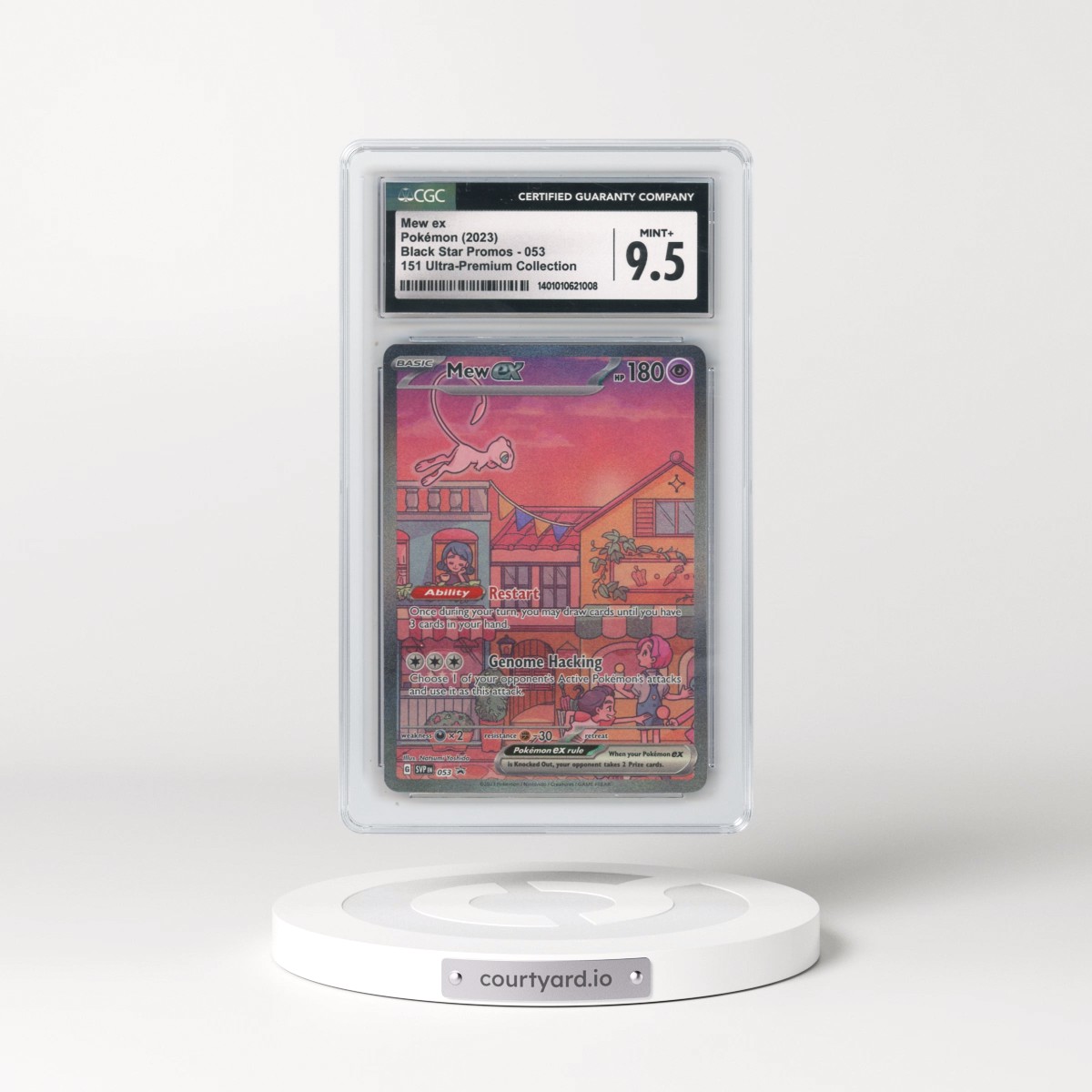 2023 Black Star Promos - Scarlet & Violet SVPEN #053 Mew ex - 151 Ultra-Premium Collection (Holo) (CGC 9.5 MINT+)